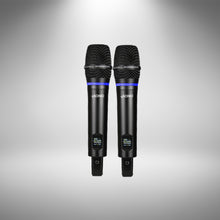 Load image into Gallery viewer, SONIO PRO Wireless Microphone System with Echo, Bass and Treble Control & Rechargeable Functions - Sonio