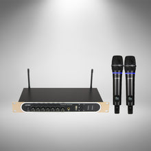 Load image into Gallery viewer, SONIO PRO Wireless Microphone System with Echo, Bass and Treble Control & Rechargeable Functions - Sonio