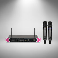 Load image into Gallery viewer, SONIO PRO Wireless Microphone System with Echo, Bass and Treble Control & Rechargeable Functions - Sonio