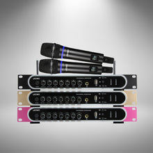 Load image into Gallery viewer, SONIO PRO Wireless Microphone System with Echo, Bass and Treble Control & Rechargeable Functions - Sonio